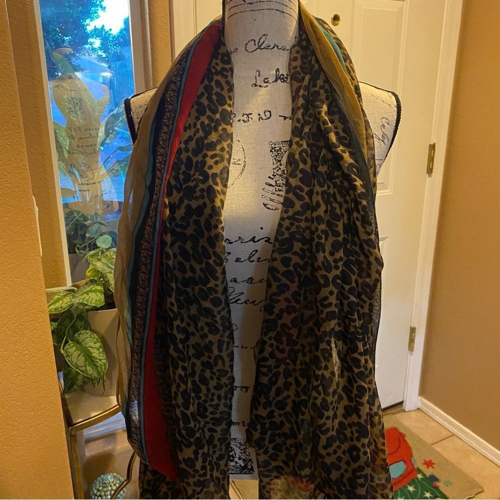 Leopard Scarf